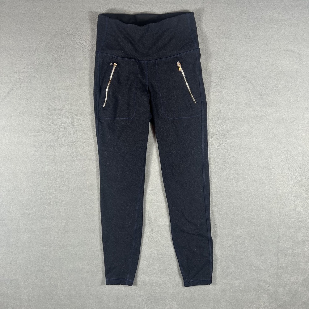 Old Navy Active Women's Navy High Rise Go-Dry Activewear Leggings Pants XS